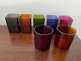 Bunte Dekogläser