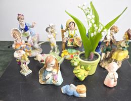 Konvolut Porzellan- und Keramikfiguren u. a. Goebel, Holland