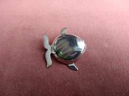 Fisch Brosche Sterlingsilber 925
