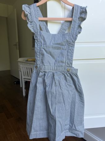 Jacadi Paris Girl's Dress, Size 122cm, Striped Summer Outfit