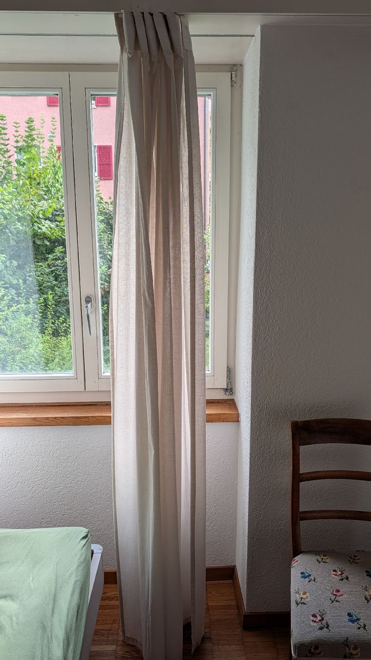 Ikea Tende: Gardine beige Leinenoptik 6 Stück – Usato da Bern venduto da ArsenalLondon14 1