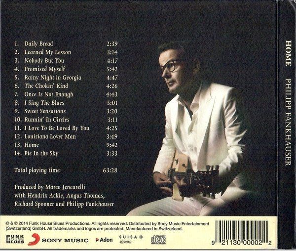 CD: Philipp Fankhauser HOME  Marco Jencarelli Hendrix Ackle CD – Usato da Kandergrund venduto da Sososo 1