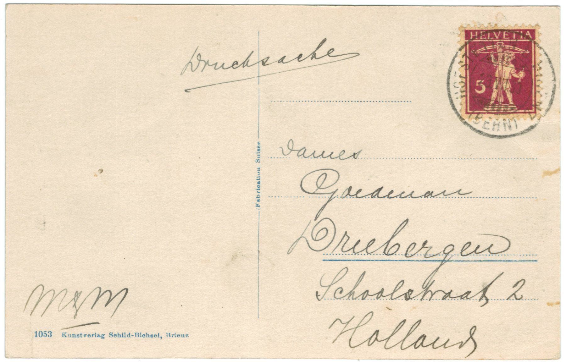 Cartes postales: AK Brienz 1930? – D'occasion à Zürich par tol_b7c7 1