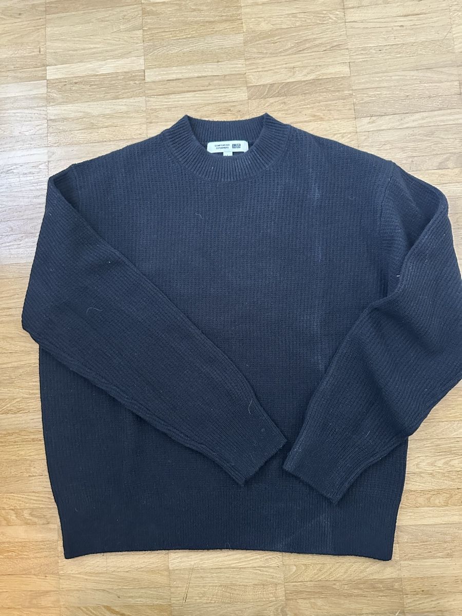 Maglioni & Felpe: UNIQLO Strickpullover Gr. L schwarz – Usato da Basel venduto da fasnachtsoutlet1965