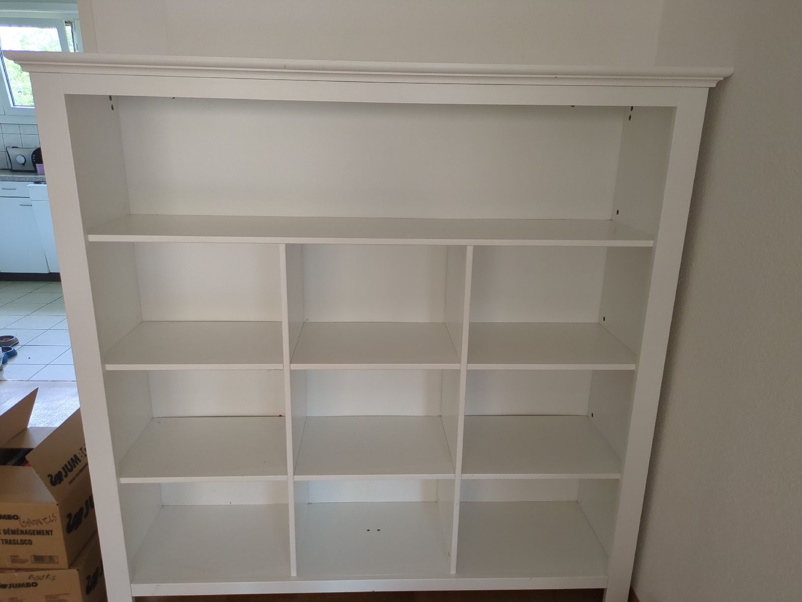 Pfister Scaffali: White Bookcase 12 compartments good condition – Usato da Uitikon Waldegg venduto da reb_b5wb 3