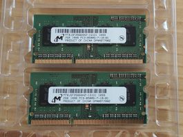 Boostez votre PC portable - 4 Go de RAM DDR3 Micron (2×2 Go)
