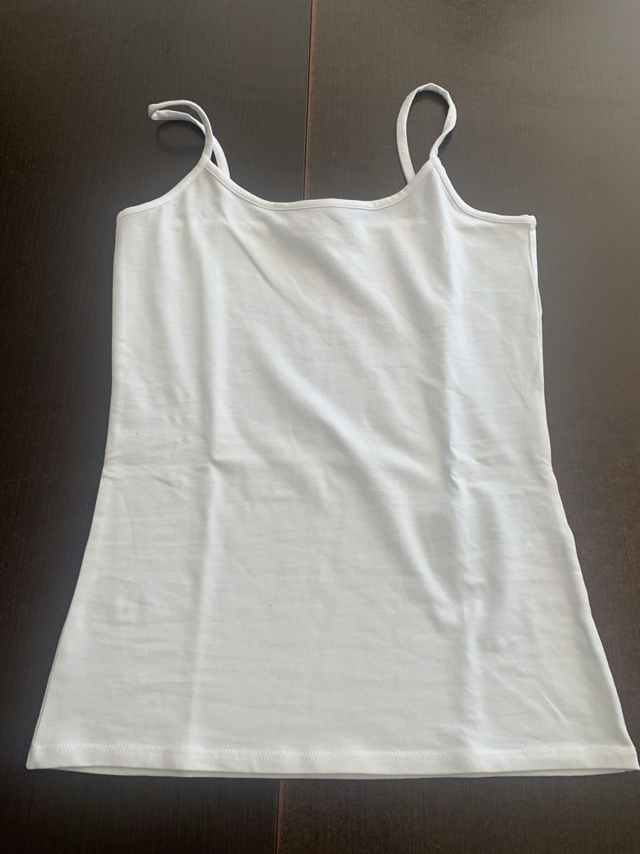 Tops: Pull à bretelles blanc neuf taille S – Neu (gemäss Beschreibung) aus Domdidier von qatar1973 2