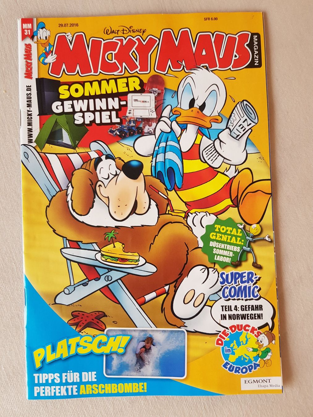 Fumetti: Micky Maus 31 von 2016 Ehapa – Usato da thun venduto da lucky_manxy