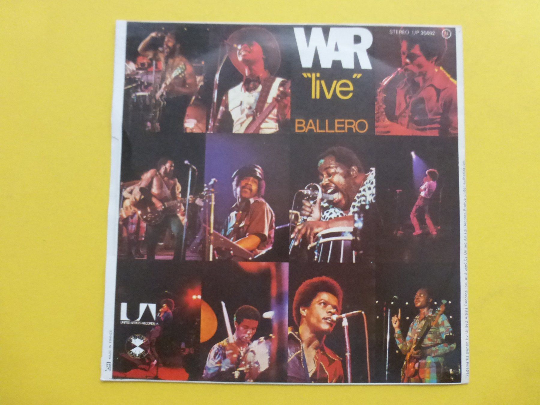 Dischi in vinile: War – Ballero – Usato da Zürich venduto da Swiss57 1