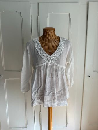 PEPE JEANS - Tunikabluse weiss M