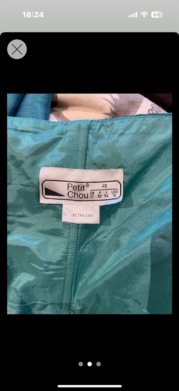 Vestiti: Abendkleid türkis 1xgetragen, Gr.48 – Nuovo (secondo la descrizione) da Neirivue venduto da naz_z28w 1