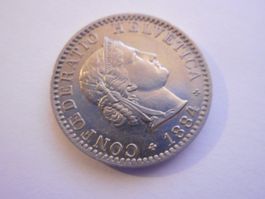 20 Rp. 1884  uralt   unz/stgl