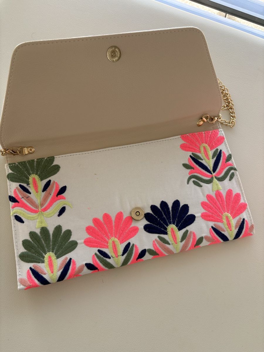 Borse & Zaini: clutch bag machine embroidery, textiles – Nuovo e nell'imballaggio originale da Lausanne venduto da oyu_hgg5 9