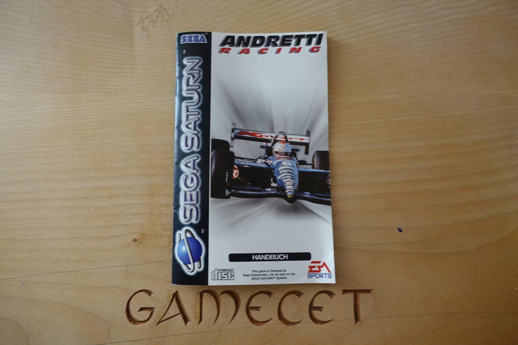 Sega Spiele: Andretti Racing - Sega Saturn – Gebraucht aus Steinach von Gamecet 4