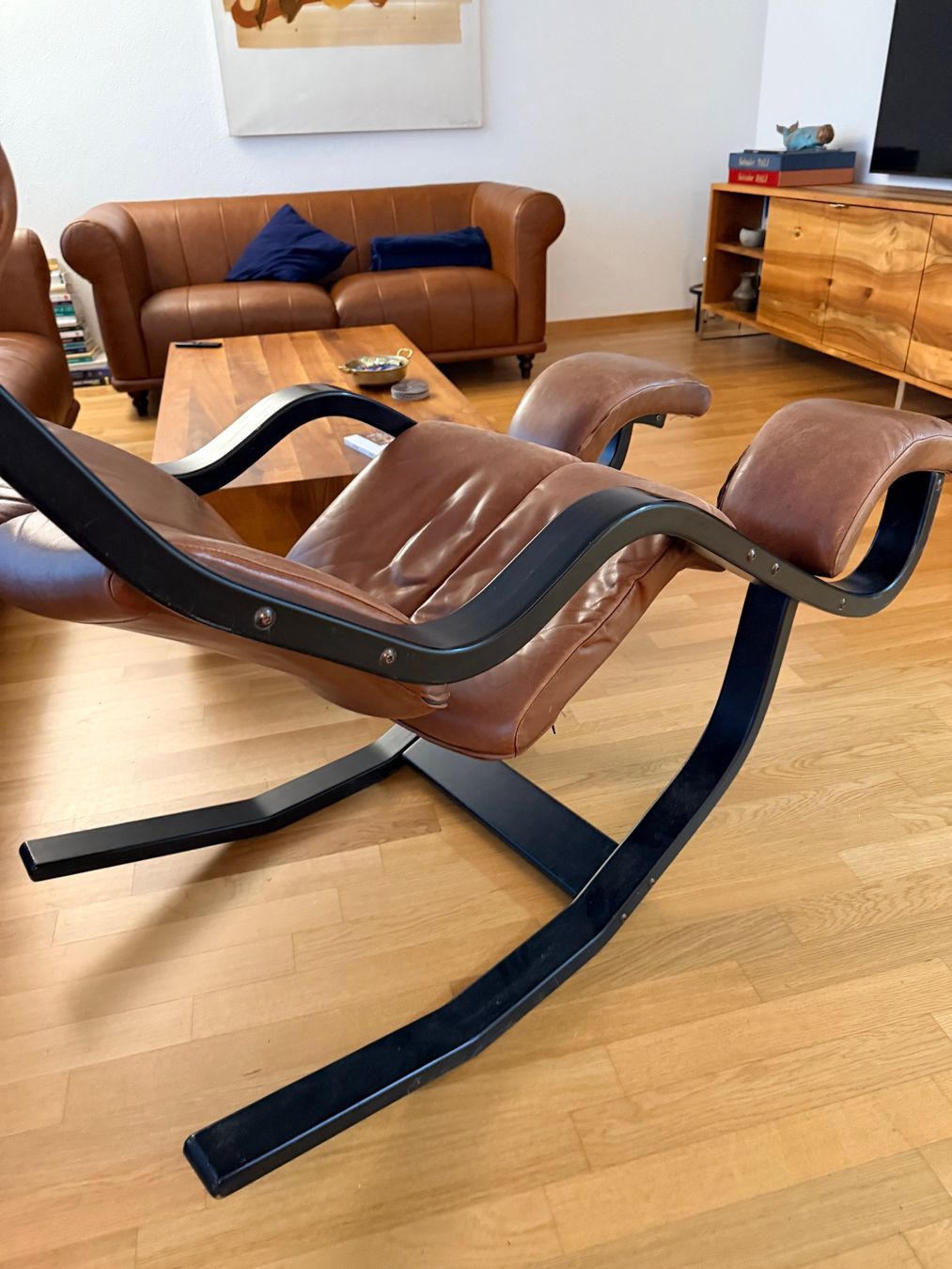 Stokke Poltrone: Original Leder Stokke Balance Gravity – Usato da Solothurn venduto da NUVICO 3