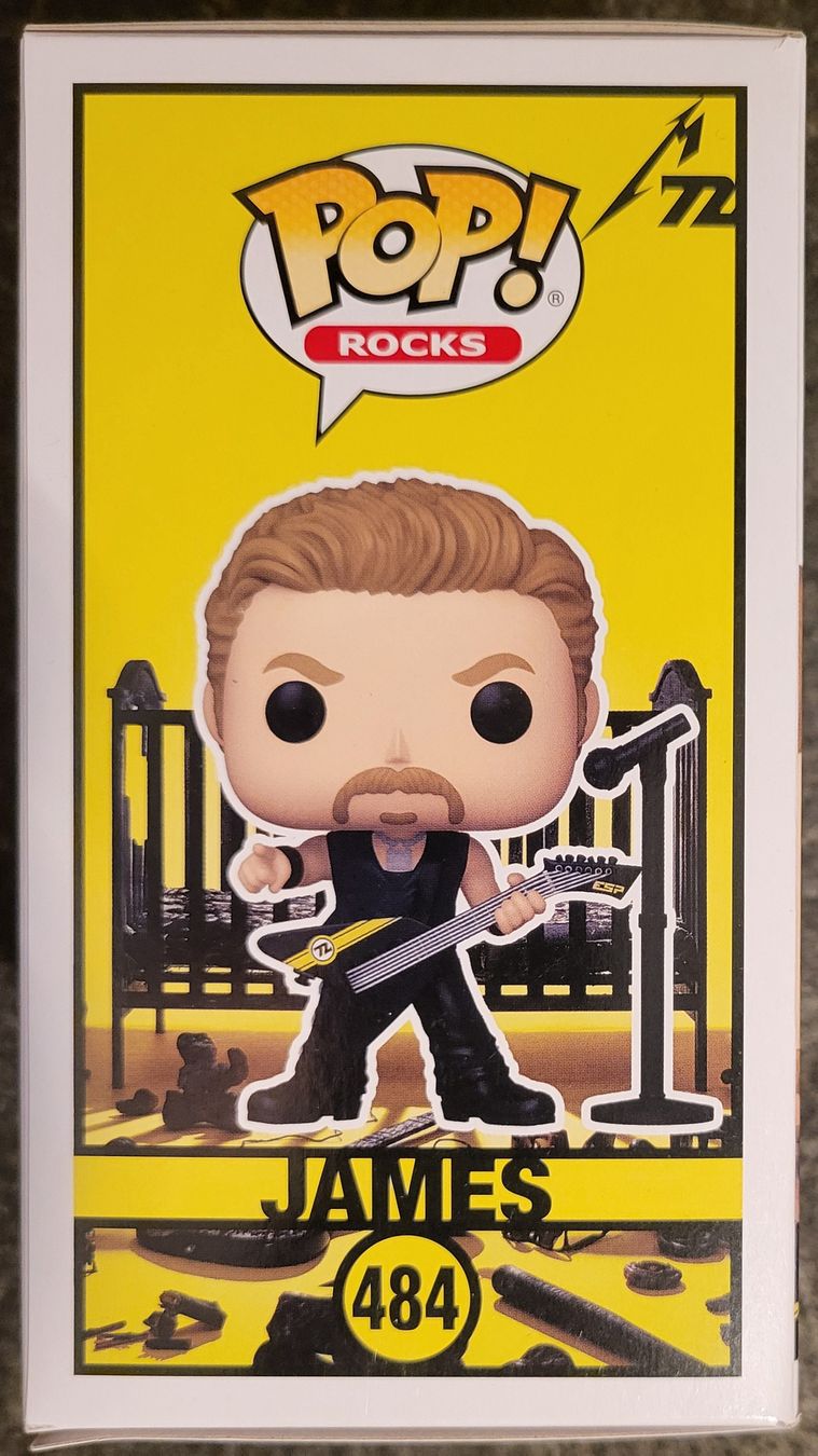 Funko Figuren: Funko Pop Metallica  James (72 Seasons) – Neu (gemäss Beschreibung) aus Montet (Glâne) von KOADA 3