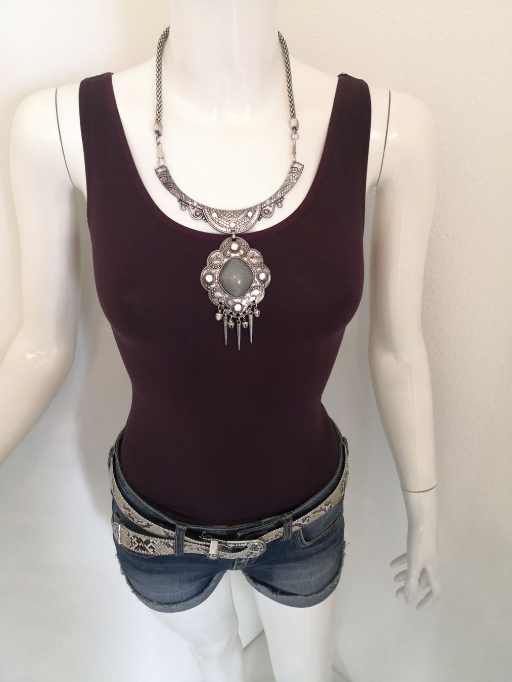 Mango Top: 🤩MANGO TOP BORDEAUX STRETCH – Nuovo (secondo la descrizione) da Olten venduto da Naja-Twins-Twins 7