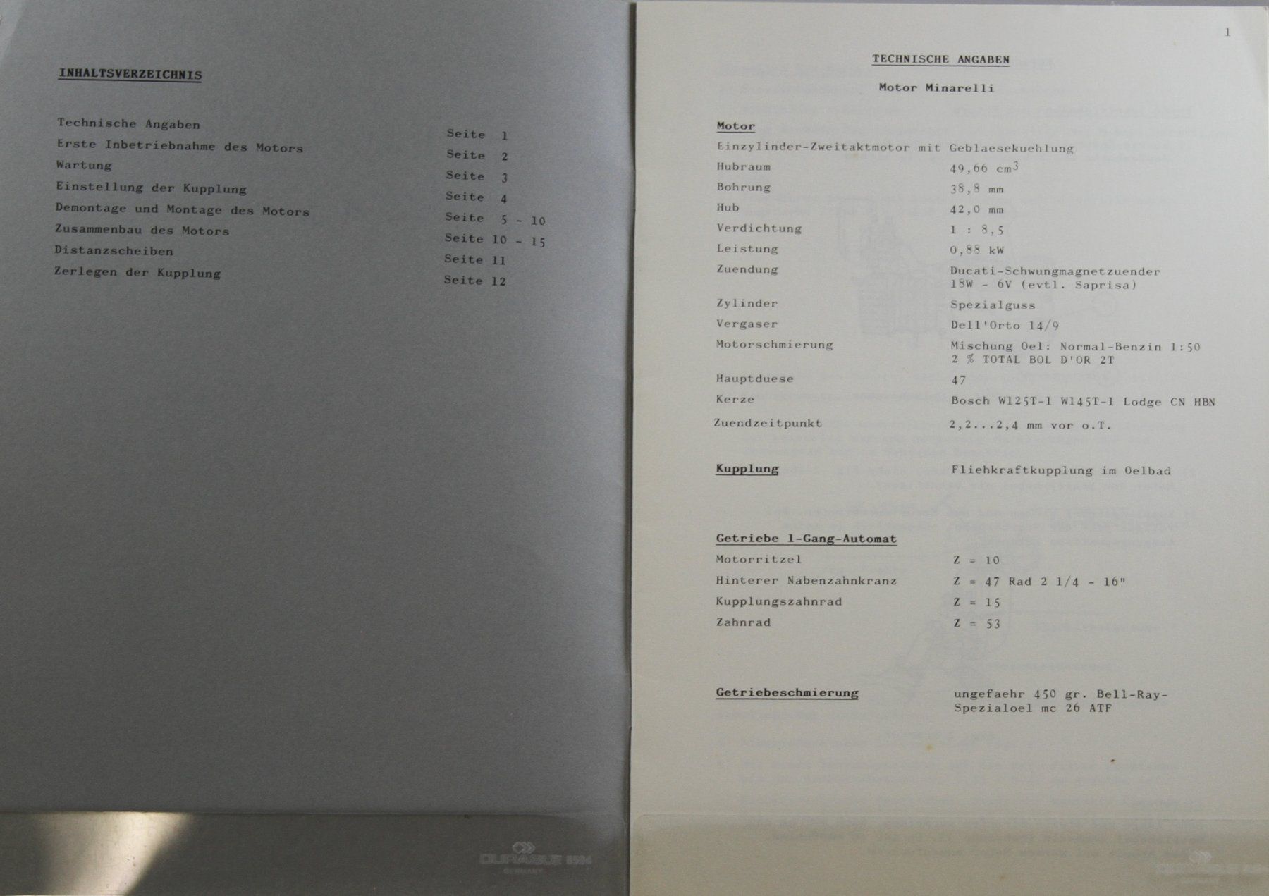 Cilo Documenti: ORIGINAL WEKSTATTHANDBUCH | CILO 515 WILDCAT | AB 1986 – Usato da Unterägeri venduto da GIGOLOLIT 1
