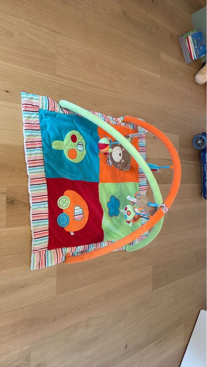 Bogenschiessen: Krabbeldecke mit Spielbogen von Fehn – Neu (gemäss Beschreibung) aus Sonnental von sop_9scm