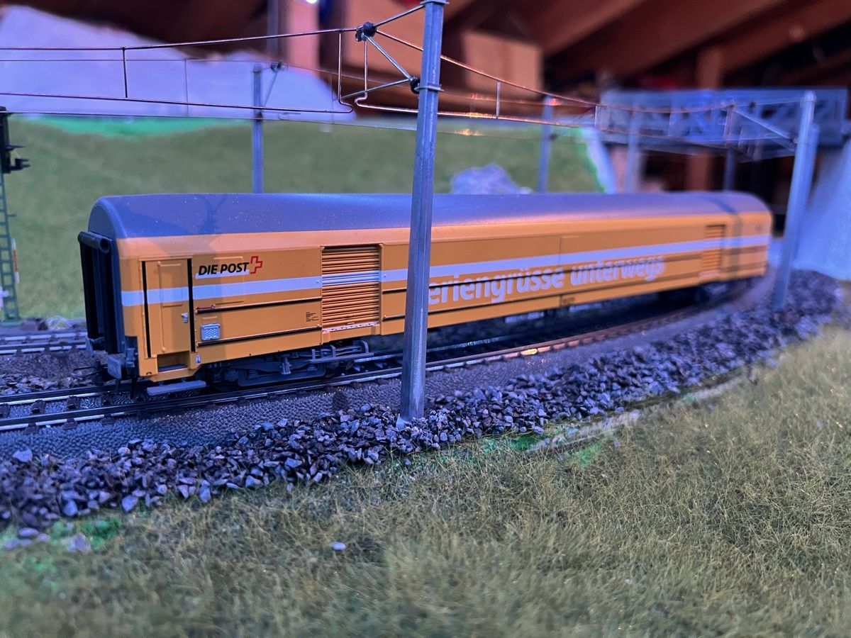 LS Models Modelleisenbahnen: 3 Stk LS Models Postwagen – Neu (gemäss Beschreibung) aus Arosa von marcoarosa