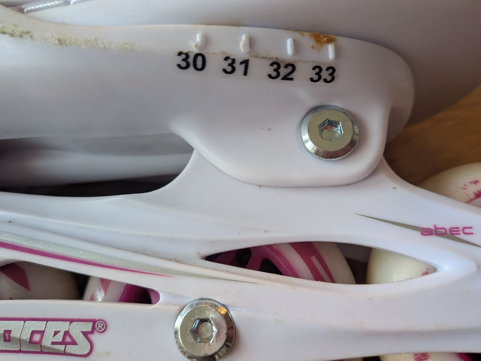 Pattini in linea & Pattini a rotelle: Grösse 30-33 verstellbare Inline-Skates / Rollschuhe – Usato da Zürich venduto da fmjs 3