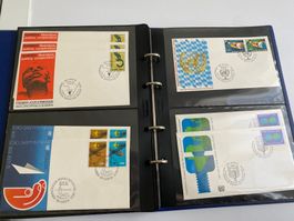 Ersttagsbriefe Vereinte Nationen 1974-1979