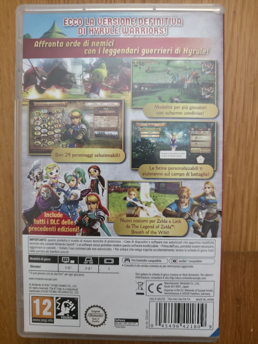 Nintendo Giochi: Hyrule Warriors Definitive Edition - Nintendo Switch – Usato da Zürich venduto da jabo22 1