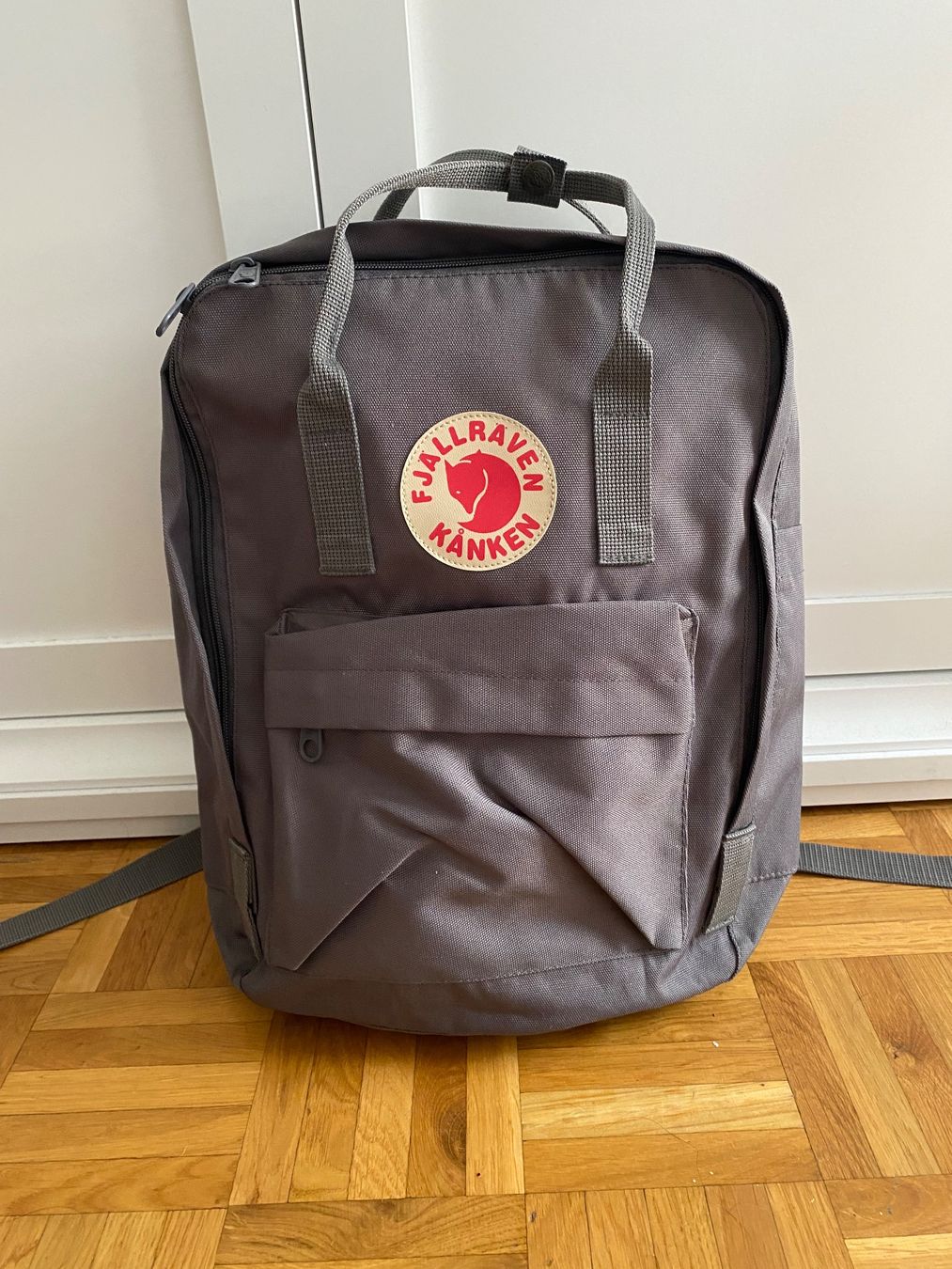 Fjällräven Zaini: Fjallraven Kanken Grau Rucksack – Usato da Givisiez venduto da dor_xb9k