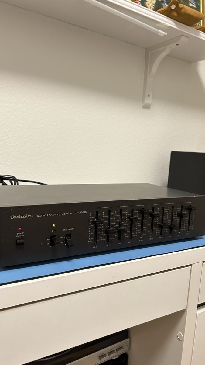 Technics Equalizer: Technics SH-8010K Stereo Frequency Equalizer 🎼💿🔊 – Gebraucht aus Pratteln von andi1977 1