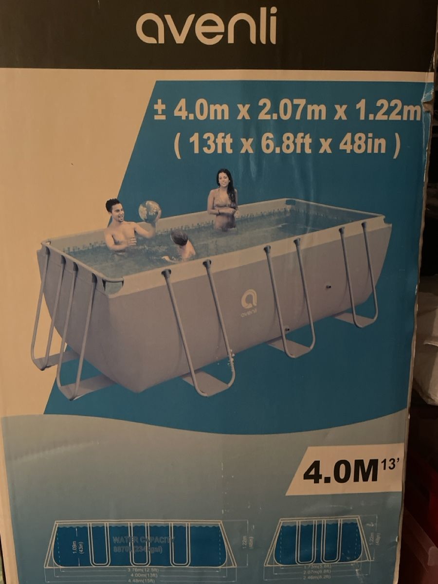 Piscine: Pool 4.0m x 2.07m x 1.22m Neu/Original Verpackt – Nuovo e nell'imballaggio originale da Stallikon venduto da Sunday6 1