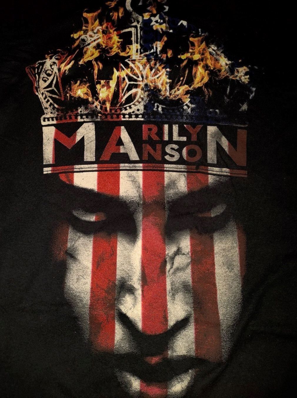T-shirt: MARILYN MANSON T-SHIRT ** NEU ** XXL – Nuovo (secondo la descrizione) da Lupfig venduto da Womewome 1