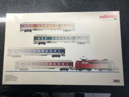 Märklin H0 Zug-Set 2862 DB, Schnellzuglok BR 111, TOP!