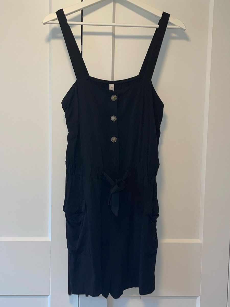 Jumpsuits: Schwarzer Sommer Jumpsuit, Grösse 40 – Gebraucht aus Roggwil BE von 7lara7