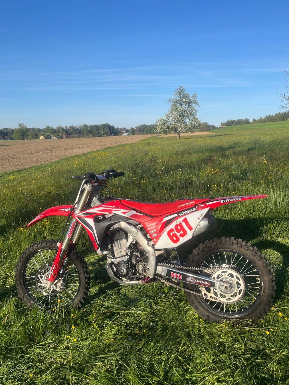 Honda Enduro: Honda CRF 450R (MX) – Usato da St. Gallen venduto da Sanders-sell