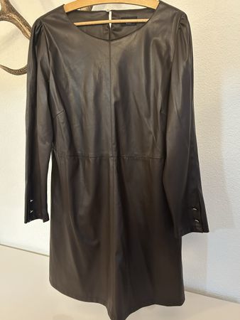 EMME Marella Max Mara Group Faux Leder Kleid Gr. M bis L