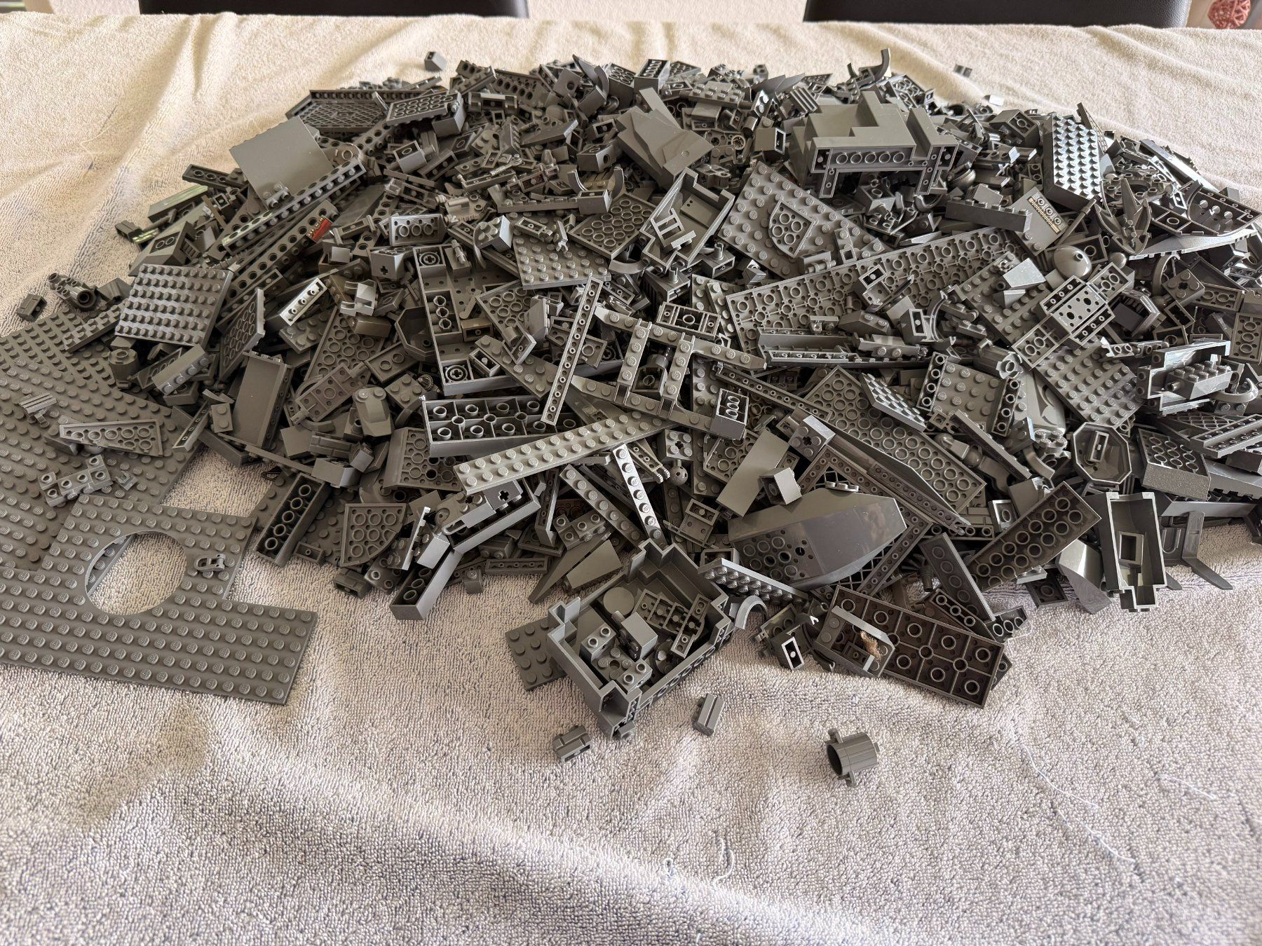 Lego Giocattoli: Lego Steine dunkelgrau ca. 6 kg – Usato da Oftringen venduto da rohrstutz 1
