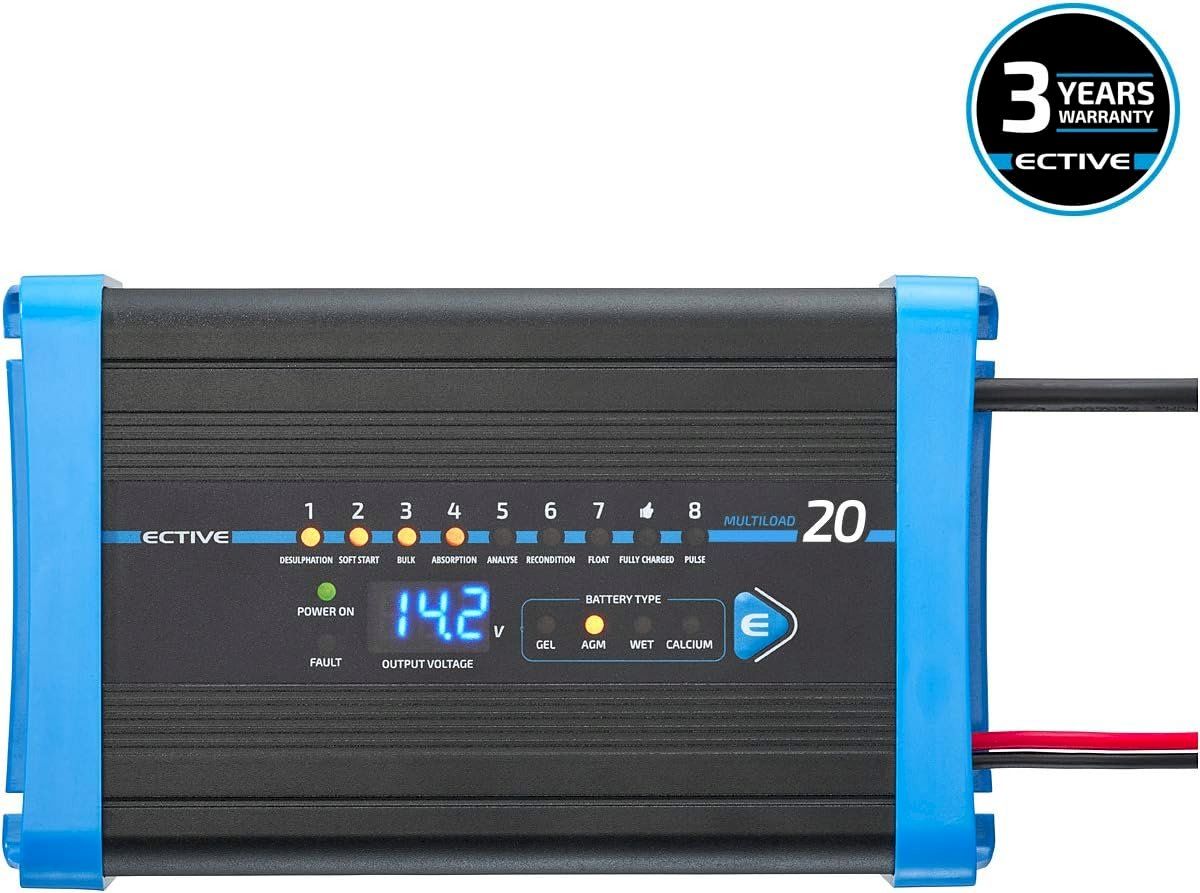 Batterie-Ladegeräte: ECTIVE Multiload 20 Batterieladegerät – Neu und originalverpackt aus Bottighofen von zaap 1