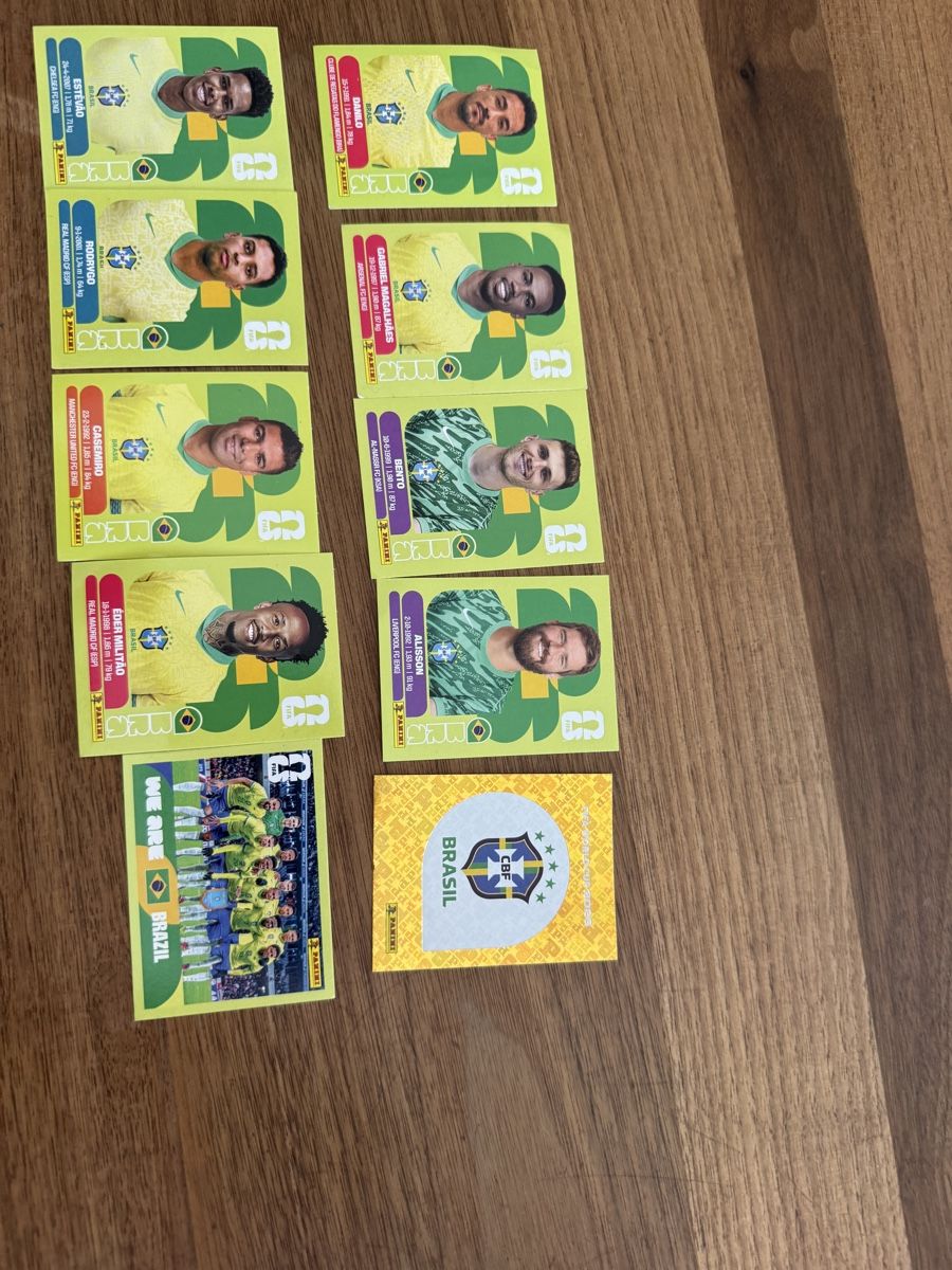 Panini Sammelbilder & Trading cards: Panini 2026 Team Brasilien – Neu (gemäss Beschreibung) aus Kilchberg ZH von Wallissa