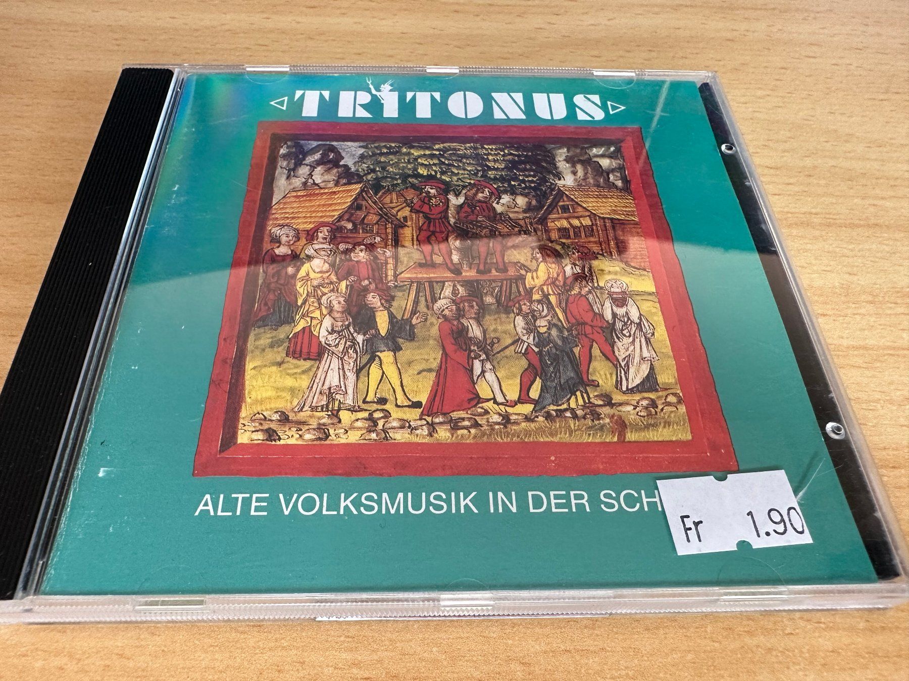 CDs: Tritonus - Alte Volksmusik in der Schweiz – Gebraucht aus Rikon im Tösstal von Alpenmutz