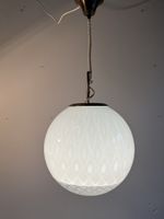 Grosse Mid Century 70er jahre Kugellampe Murano Glas