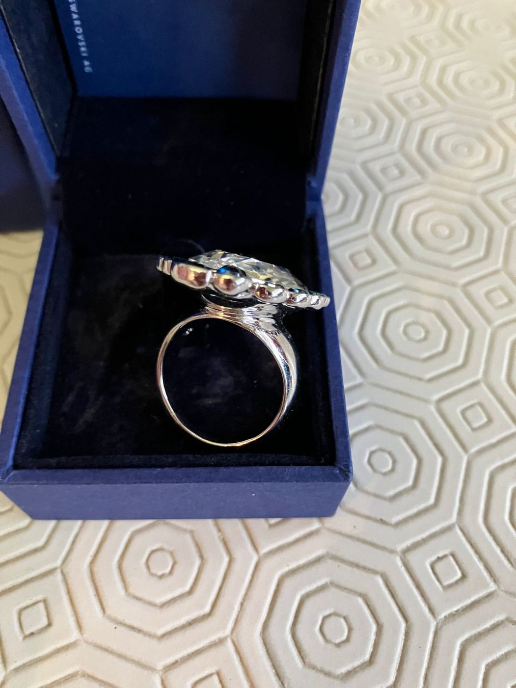 Swarovski Anelli: Anello swarovski tg.58 – Usato da Melano venduto da H-Sara 1