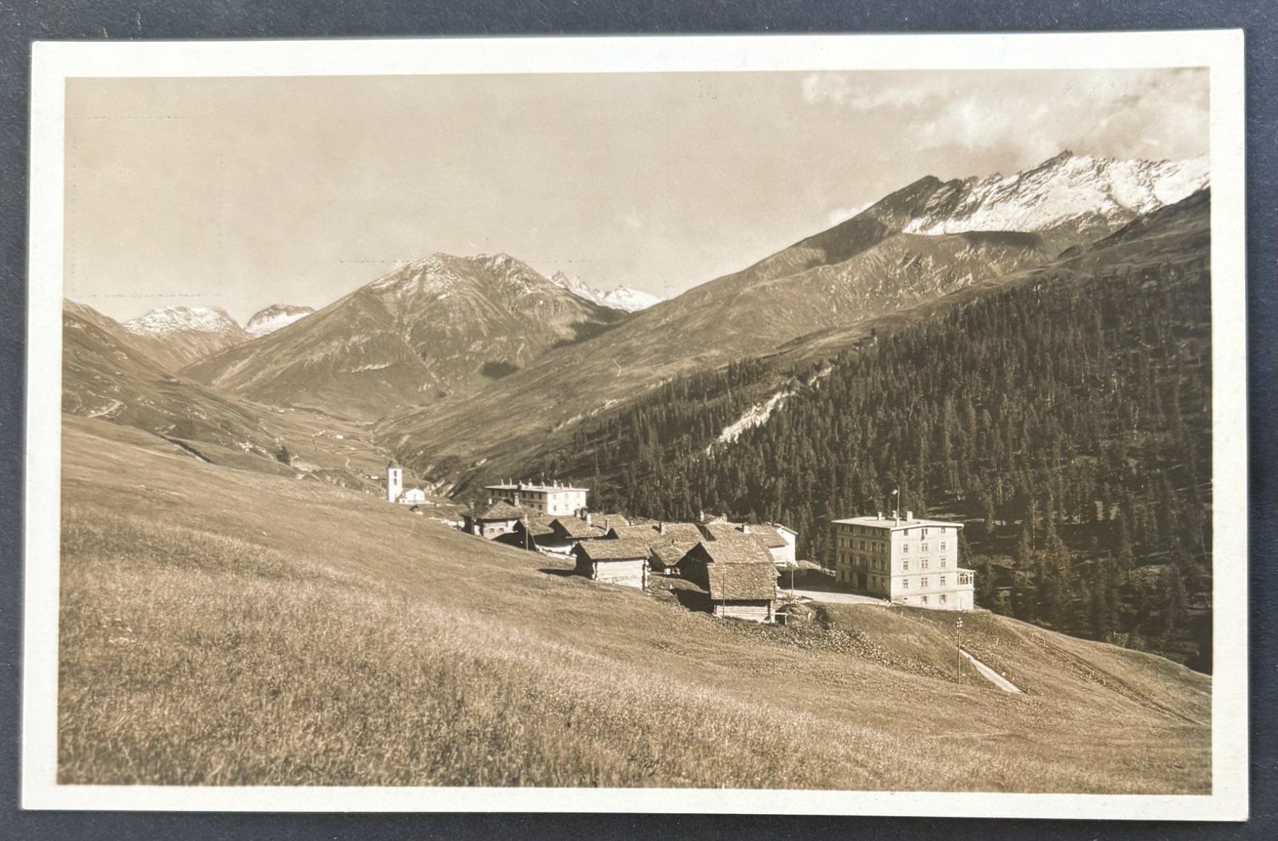 Cartoline postali: KURHAUS AVERS CRESTA 1963 M.Ü.M. – Usato da Ostermundigen venduto da wini63