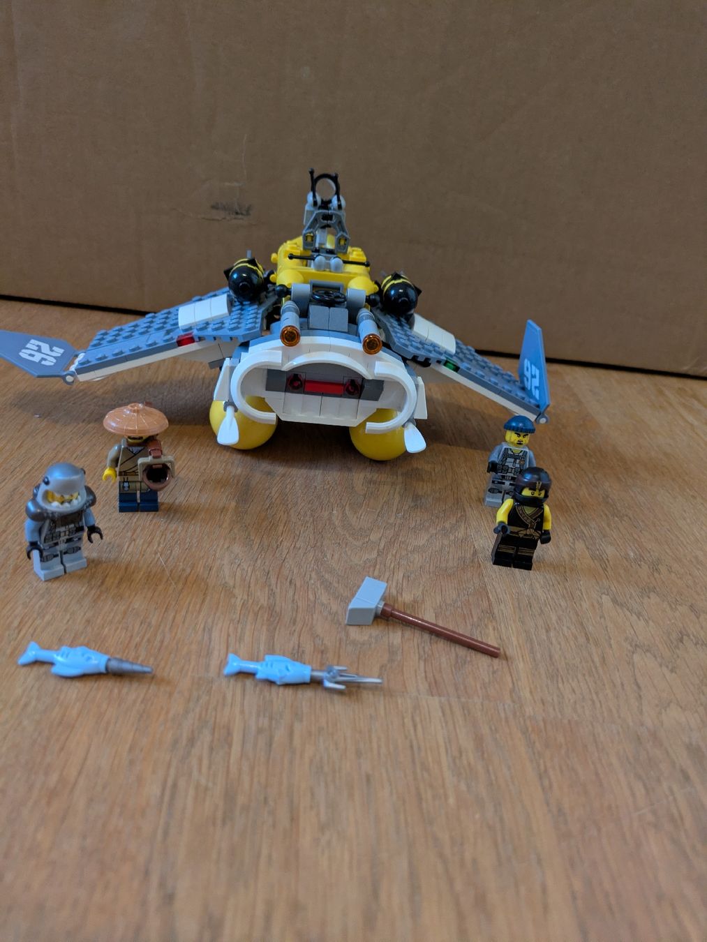 Lego Kit di costruzioni: LEGO Ninjago 70609 Manta Ray Bomber Set – Usato da Cartigny venduto da vai_f2gv