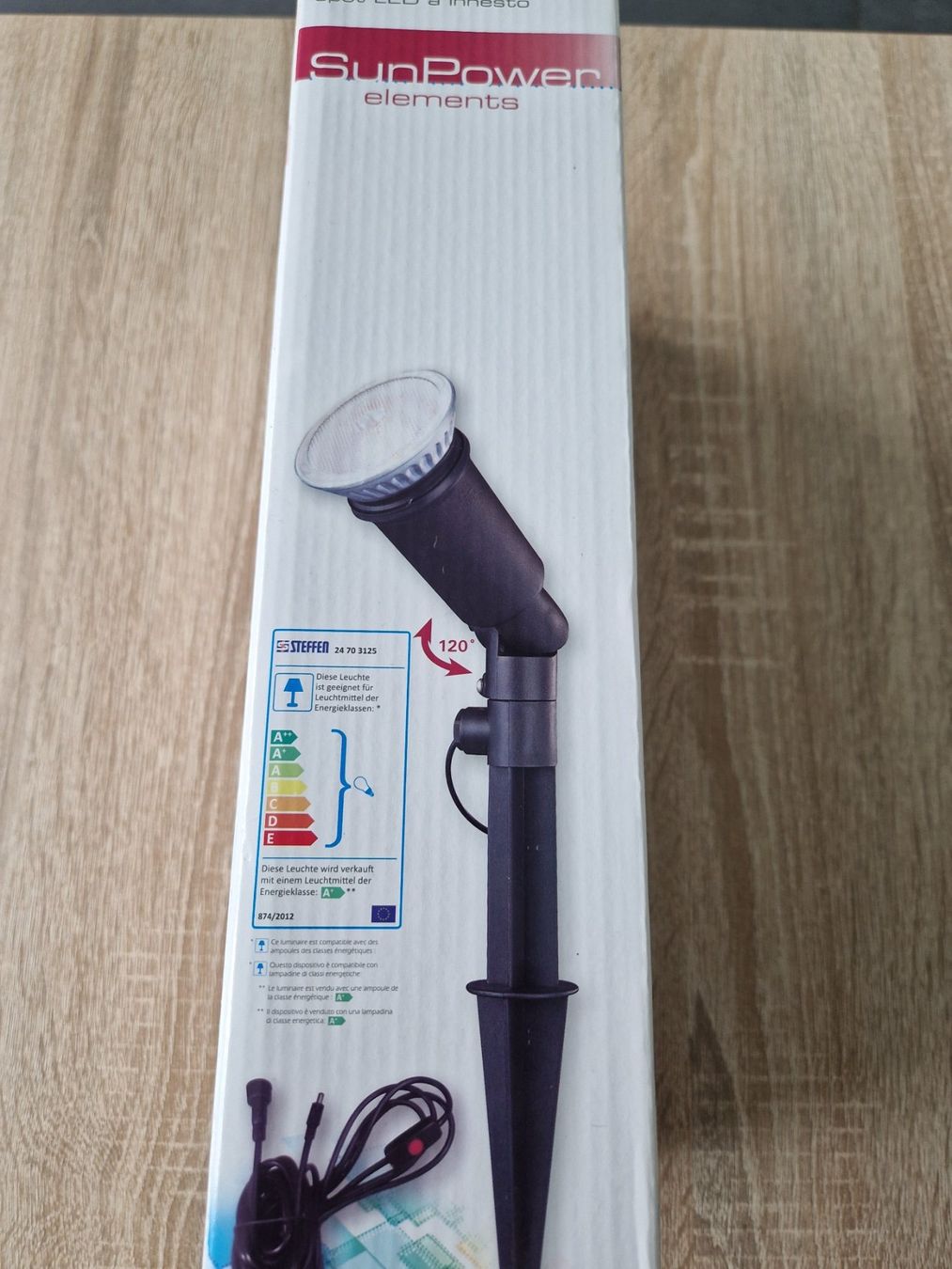 Lampade: LED-Steckspot E27 IP44 "STEFFEN" – Nuovo e nell'imballaggio originale da Rebstein venduto da Ajs_Toy_Palast_1 2