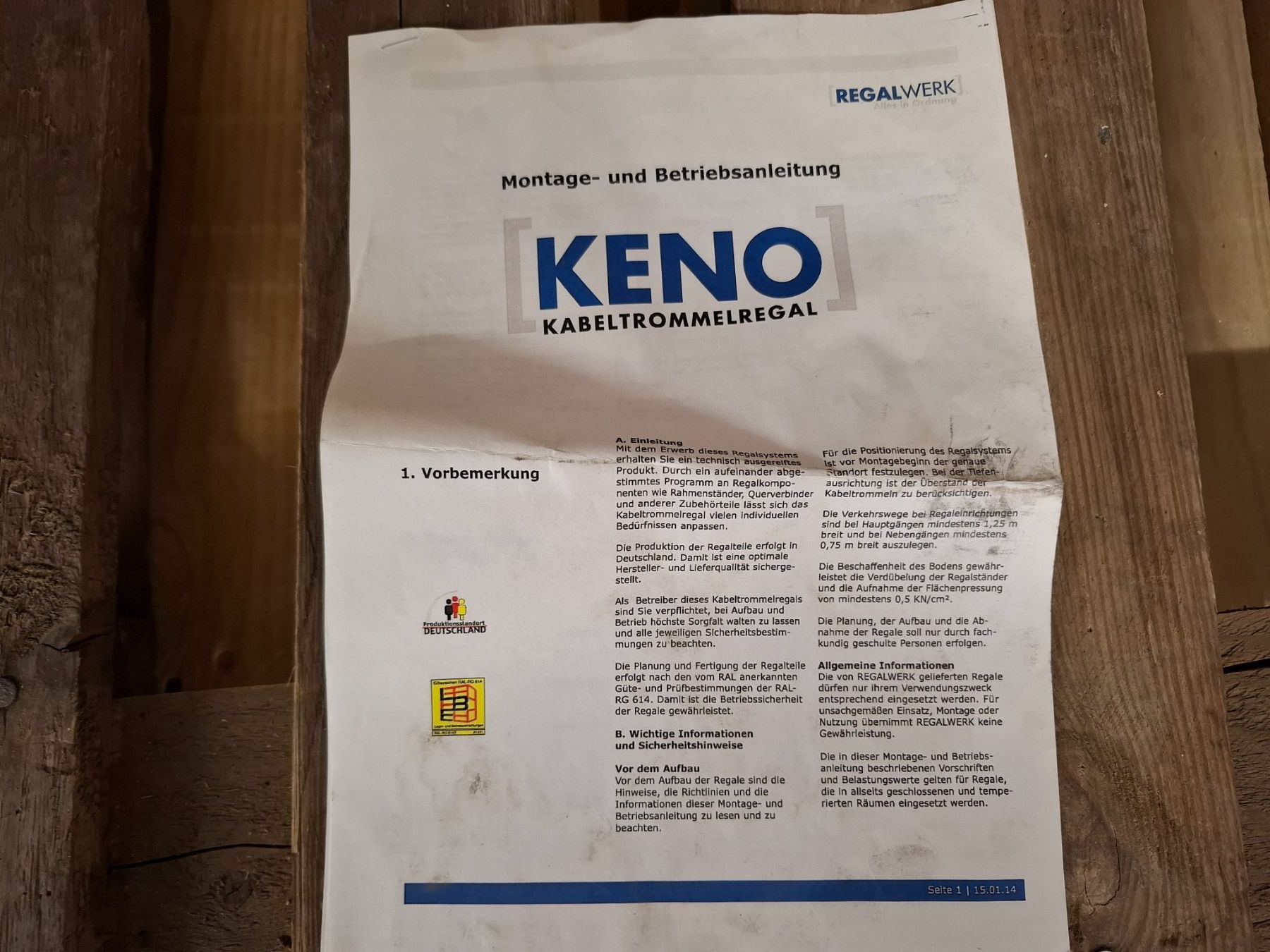 Scaffali: KENO Trommelregal – Usato da Wil SG venduto da Restwert_Wil 5