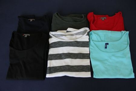 T-Shirt's, Top's, Grösse 38, Cecil/Street One, 6 Stück
