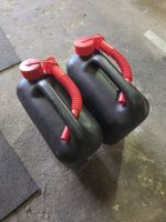 2x Benzinkanister 10 Liter gebraucht 