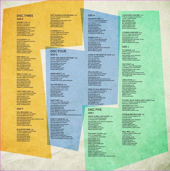 Dischi in vinile: Rolling Stones - Fully Finished Studio Outtakes (5 LP Box) – Nuovo e nell'imballaggio originale da Frenkendorf venduto da tombruno 3
