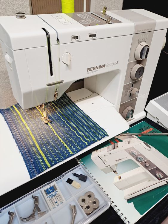 BERNINA 930 RECORD SEHR STARK GARANTIE 3MT FRISCH REVIDIERT Kaufen