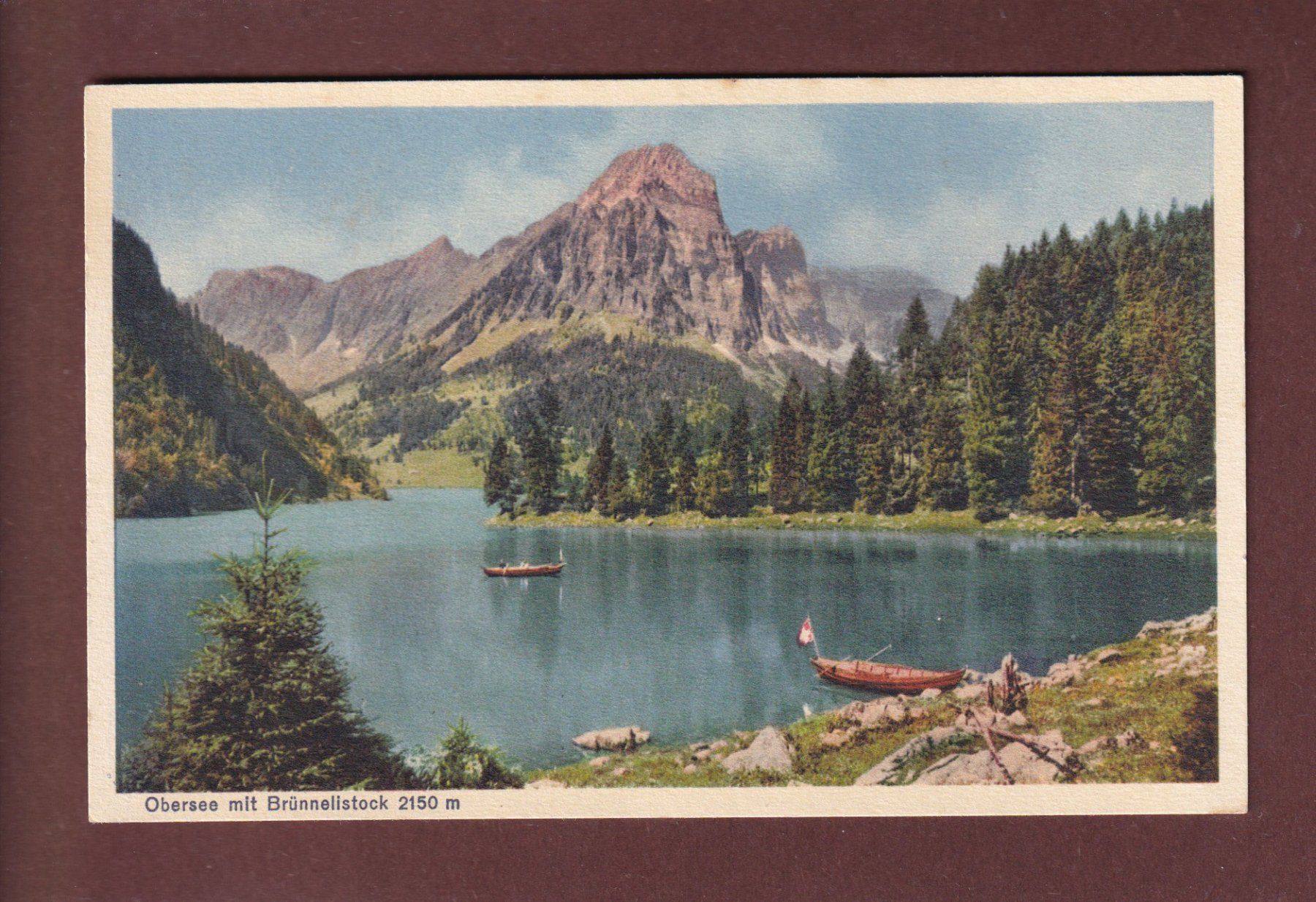 Cartes postales: OBERSEE - Brünnelistock – D'occasion à Pully par nicecards-shop